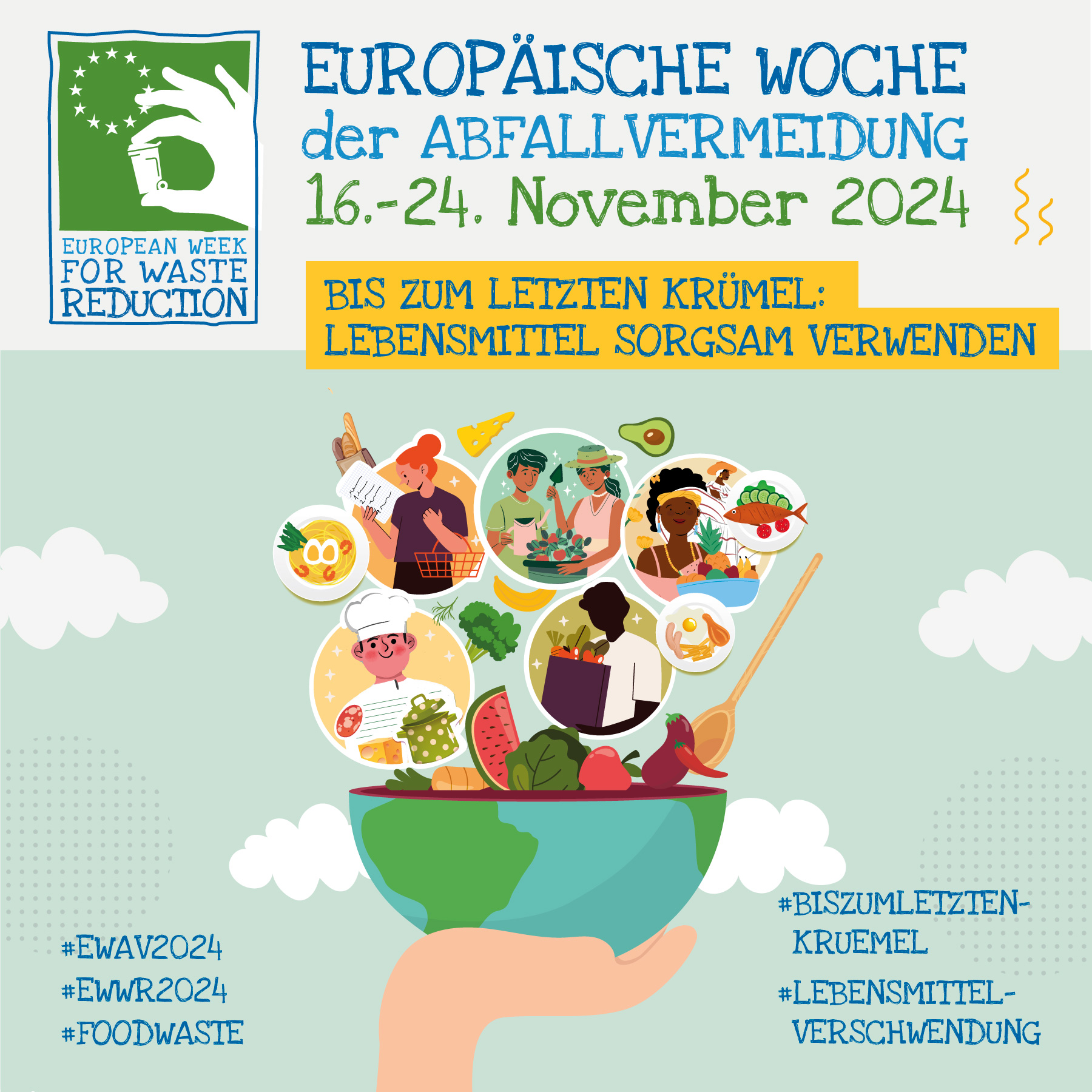 Europäische Woche der Abfallvermeidung: Projekttag zur Lebensmittelverschwendung