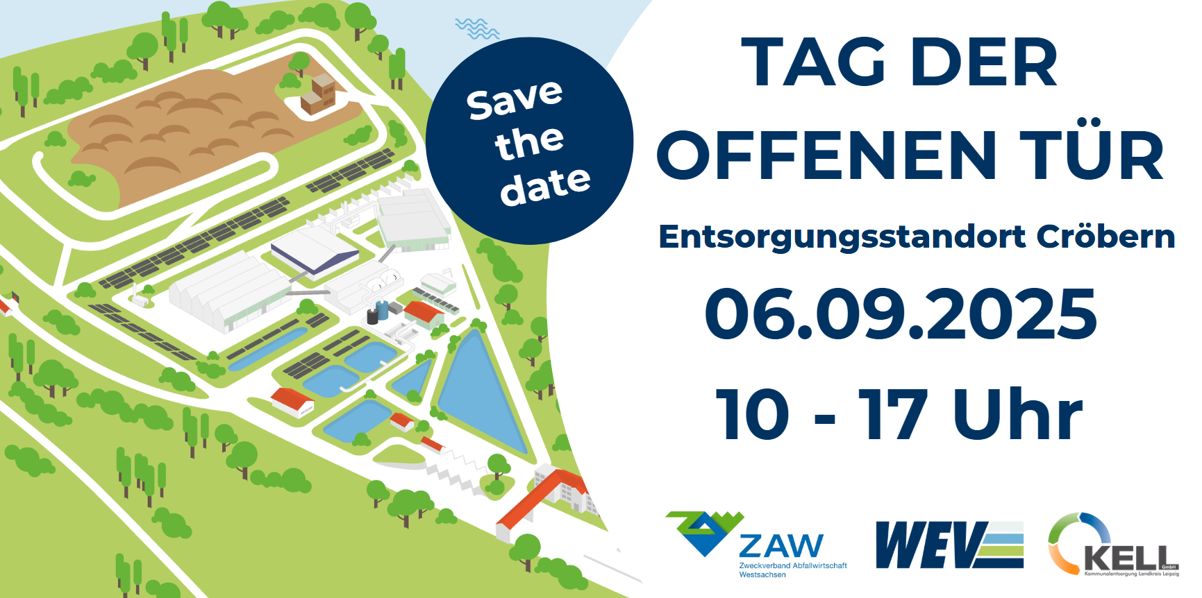 6. September 2025: Tag der offenen Tür am Entsorgungsstandort Cröbern