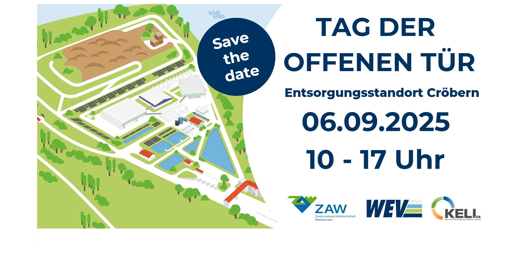 Tag der offenen Tür auf der Zentraldeponie Cröbern